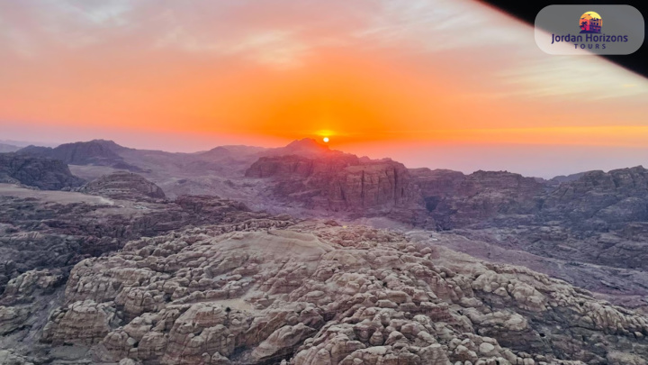 Balade en montgolfière à Petra